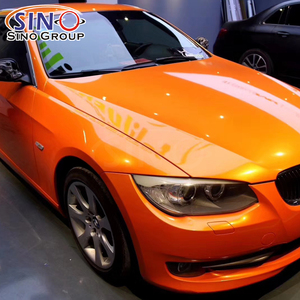 Super brillant couleur bonbon <span class=keywords><strong>Logo</strong></span> rouge voiture Wrap autocollant Air bulle gratuit impression numérique vinyle autocollants - Product Image 6