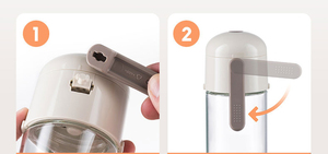 Venta al por mayor: Botellas dosificadoras de sal para cocina Syh241, salida de 0.5g por dosificación, para una vida saludable, tarro de especias de 180ml y 250ml - Product Image 6