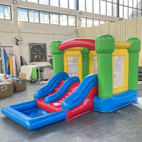Château gonflable de bonne qualité à bas prix avec toboggan, en PVC, centre de jeux pour enfants, utilisation en extérieur