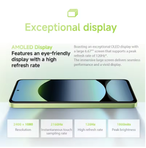 Xiaomi <span class=keywords><strong>Redmi</strong></span> <span class=keywords><strong>Note</strong></span> 14 Global Version G99 <span class=keywords><strong>Ultra</strong></span> Smartphone 108MP AI Caméra 5500mAh 6.67 "120Hz AMOLED Affichage IP54 - Product Image 5