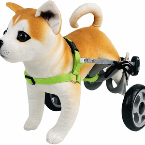 Silla de Ruedas para Perros, Ruedas Traseras, Ayuda para la Movilidad, Arnés de Nailon, Marco Metálico, Soporte Ajustable para Perros Discapacitados - Product Image 1