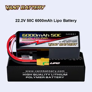 Lipo pil 6s 6000mah 50C 22.2v ile EC5 fiş yumuşak kılıf için drone uçak RC dört pervaneli helikopter helikopter araba kamyon