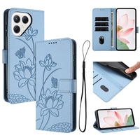 Étui portefeuille en cuir motif fleur de lotus pour Tecno Pova 7 Ultra 5G 6 Neo Spark 40C 40 Pro Plus 4G 30C Camon 40 Premier 30S Housse à rabat