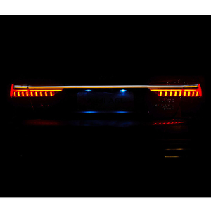 OEM para Audi A6 S6 C8 (2019-2024), flujo LED dinámico a través de la barra de luz trasera, señal de giro secuencial, lámpara trasera, tira de luz de actualización - Product Image 4