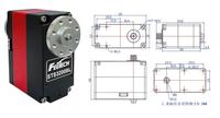 Codificador Magnético TTL de 12V y Doble Eje con Engranaje Metálico para Hombro de Robot Humanoide, Cadera y Articulaciones de Patas de Perro Robótico Cuadrúpedo (120kg-200kg)