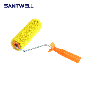 Santwell 4/8/9 Inch Oil-Resistant Sponge <b>Paint</b> Roller Large/Medium/Small Texture Roller for Elastic Coatings - Product Image 1