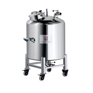 Réservoir de stockage d'huile en acier inoxydable de qualité alimentaire de 500 litres - Product Image 1