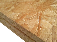 Panneau OSB 3 de haute qualité 9,5 mm 9 mm/12 mm/18 mm pour la décoration intérieure et extérieure, panneau de particules OSB