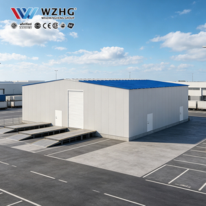 Proveedor de Almacenes de Estructura de Acero Prefabricada de Alta Capacidad Estructural, Hangar de Almacenamiento Comercial de Gran Altura - Product Image 1