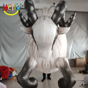 Custom Made Goat Mascot Costume Inflatable Animal Costume Inflatable Sheep Costume