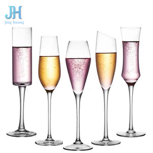 Flûtes à <span class=keywords><strong>champagne</strong></span> en verre cristal, élégantes coupes à vin mousseux en forme <span class=keywords><strong>de</strong></span> tulipe pour mariage, verrerie créative pour vin doux - Product Image 1