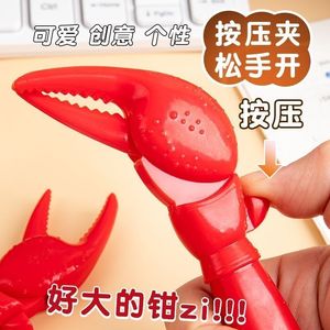 <b>Crab</b> Claw Pen Plastic Quick Dry Ballpoint Pen For Students Children Creative Writing Tool - Product Image 3