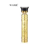 Tondeuse à Cheveux Électrique Rechargeable Professionnelle pour Hommes, Modèle Smart Home Dragon Buddha, Tondeuse Vintage T9 pour Barbiers