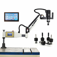 Mesin tap elektrik CNC M2-M20 Motor Servo bor Tapper listrik dengan standar Chucks dengan mesin Threading Collet ISO