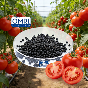 Engrais pour l'amélioration des sols, engrais granulaire organique à base d'algues avec acide humique et acides aminés - Product Image 3