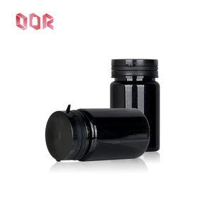 ขวดวิตามินแคปซูล PET เกรดอาหาร สีดำขาว ขนาด 250 มล. พร้อมฝาฉีก รองรับการปรับแต่ง - Product Image 2