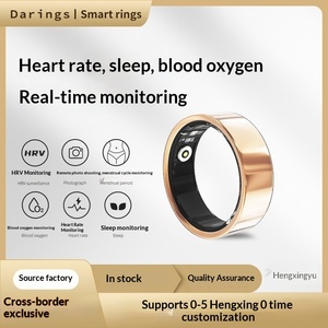 Anillo Inteligente DaRing, Monitorización de Frecuencia Cardíaca, Oxígeno en Sangre, Salud, Deporte y Sueño, Tecnología de Vanguardia, Color Negro - Product Image 3