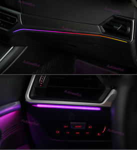 Lumière ambiante LED Premium pour <span class=keywords><strong>BMW</strong></span> Série 3 G20 2019-2025 Kits d'intérieur de Modification de bande éclairée par porte LED Premium Ambient - Product Image 3