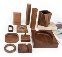 Support multifonctionnel en bois massif poli de haute qualité pour décor de ferme, base de trophée, support pour photos et cartes à collectionner, porte-menu