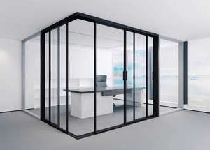 <span class=keywords><strong>Porte</strong></span> coulissante vitrée double rail robuste pour villa et commerce, avec moustiquaire, conforme aux normes australiennes - Product Image 5