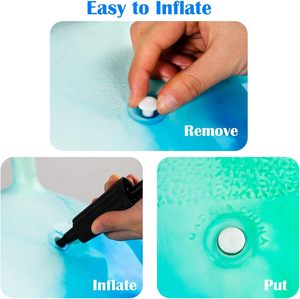 2024 Offre Spéciale nouveau Design PVC balle enfants jouet multicolore trémie balle sautant balle rebond pour 3 ans et plus - Product Image 5