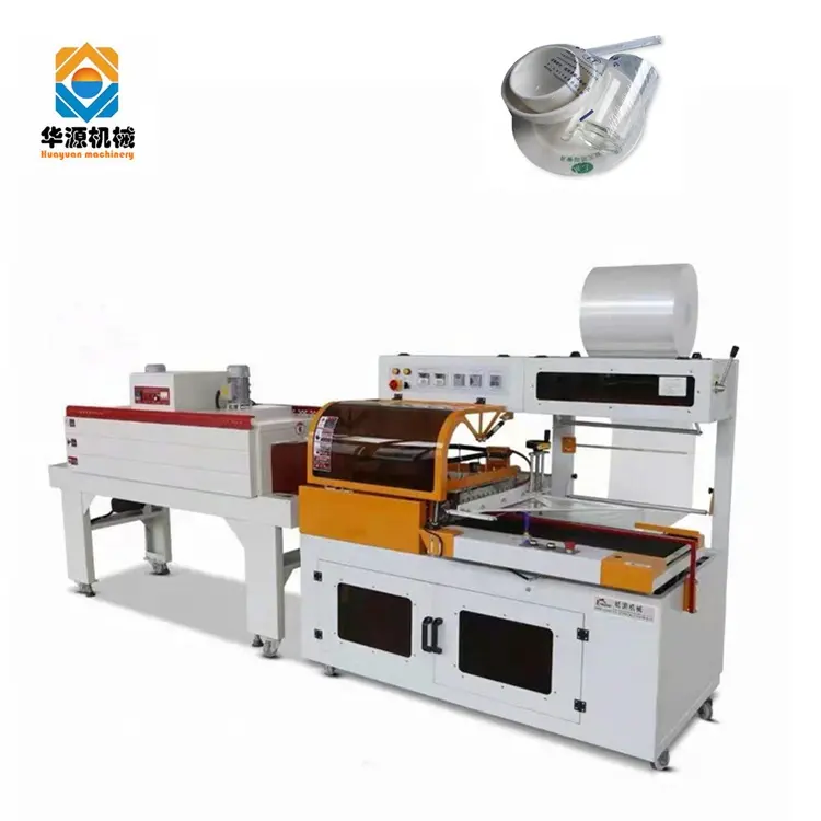 Huayuan POFfilm Automatic Heat Shrink Wrapping Machine Automatic heat tunnel shrink wrap machine