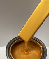 Peinture automobile acrylique 1K Gloden Yellow Pearl P08 - Revêtement de haute qualité à bas prix et séchage rapide pour la réparation de carrosserie
