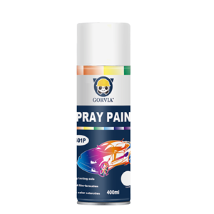 GORVIA 400ml Pintura de coche de alto brillo de secado rápido Pintura en aerosol de cromo