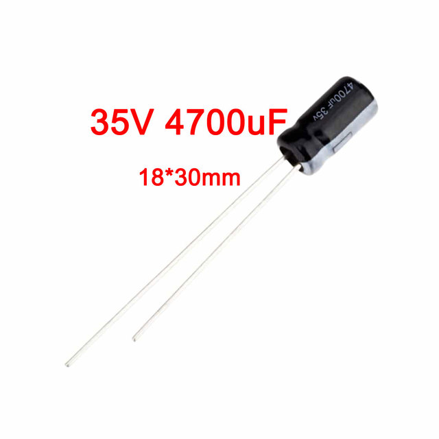 35V 4700uF Electrolytic Capacitor 18*30mm Aluminum Electrolytic Capacitor