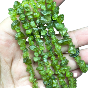 Peridot Chips Polished Crystal Free Shape Love Theme <b>Bracelets</b> Natural Crystals Healing Gemstone Wedding Wholesale - Product Image 1