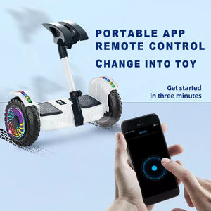 Patinete Eléctrico de Autoequilibrio de Alta Calidad a Bajo Precio, <span class=keywords><strong>Hoverboard</strong></span> con Manubrio y Ruedas Grandes de 10/10.5 Pulgadas - Product Image 5