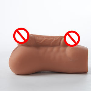 Realistischer Berührungseffekt Großer Po-Masturbator für Schwule Männer, Doppelendiger <span class=keywords><strong>Fleshlight</strong></span> mit Realistischem Dildo für Frauen - Product Image 4