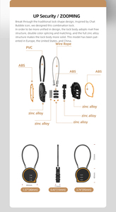 Nuevo Tipo de cerradura de combinación reiniciable para gabinetes de almacenamiento y armarios Soporte para personalización gráfica - Product Image 5