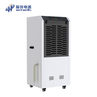 Déshumidificateur industriel WETWELLS HOT SALES 90L/J, électrique 220V, nouveau modèle pour maison et sous-sol, MCH-790B, affichage numérique, 55dB, 120-160 basse consommation