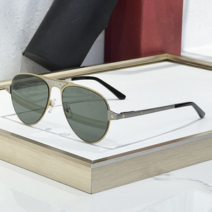 2025 nuevo piloto de lujo transfronterizo moda europea americana gafas de sol tarjeta hogar CT marco completo 0533 vacaciones conducción Unisex - Product Image 1