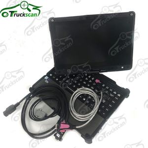 Câble d'outil de diagnostic MITSUBISHI 2024 16A68-00500 pour analyseur de moteur de chariot élévateur CAT + ordinateur portable CF19 Garantie de 2 ans - Product Image 1