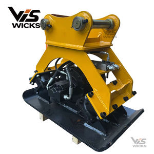 Stoppini accessori compattatori vibratori per escavatori da 17-23 tonnellate peso 900kg Garanzia 1 anno-uso strade e fondotinta - Product Image 1