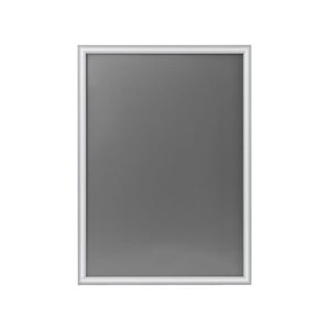 Cornice Pieghevole in Alluminio 500 x 700 mm, Profilo da 25 mm, Anodizzato Argento, Rondo - Product Image 1
