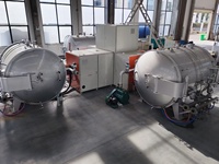Horno de grafitización al vacío horizontal 2800C para la producción en masa de materiales de anodos de baterías, purificación de materiales y carbonización de película de PI