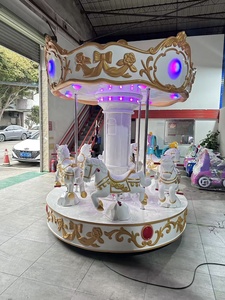 Giostra Elettrica per Bambini da Interno/Esterno, Uso Commerciale e Domestico, Costruzione in Fibra di Vetro, Approvata per Centri Commerciali, 100-500kg - Product Image 3