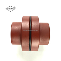 Accouplement souple en caoutchouc NM-168 Premium, couple élevé, anti-vibration, pour compresseur d'air, transmission mécanique, structure à mâchoires/arakis