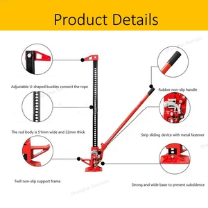 Equipo de Rescate 4x4 al por Mayor, Gato Hidráulico de 48'' 60'' Farmer's Top 1M con Brazo de Acero, Gato Hidráulico para Escalada Todoterreno, Gato Hidráulico para Automóvil de 3T - Product Image 5