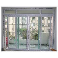 Umweltfreundliches, Energieeffizientes UPVC-Schiebefenster mit Argon-Gas-Füllglas für Moderne Hausisolierung und Lärmreduzierung