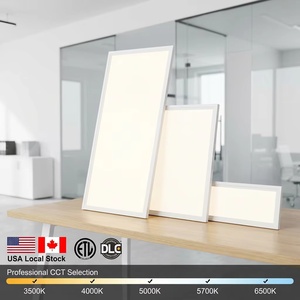 ไฟแผง LED เชิงพาณิชย์ ขนาด 2x4 ฟุต SMD2835 อะลูมิเนียม ทันสมัย เลือกได้ 5CCT ปรับกำลังไฟได้ ทนทาน รับประกัน 5 ปี ติดตั้งบนเพดาน - Product Image 1