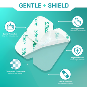 BLUENJOY Waterdichte siliconen IV-katheterverband Transparant Medisch Adhesief Ademend IV-bevestiging voor gebruik in ziekenhuizen en klinieken - Product Image 4