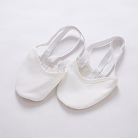 Chaussons de gymnastique rythmique 2025, chaussettes mi-longues souples, chaussettes de ballet, accessoires de danse, chaussettes de gymnastique élastiques, chaussures de danse de ballet