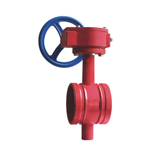 YueMeiTe Grooved Fire Signal Gate Valve DN50 200 Hard <b>Seal</b> Type For Water Flow Control - Product Image 2