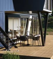 Maison préfabriquée modifiée sur mesure, cabine modulaire préfabriquée, isolation thermique pour utilisation en atelier ou kiosque