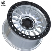 Jantes en alliage forgé DW 17 18 19 20 pouces, finition usinée, Beadlock, 5 6 8 trous, jantes tout-terrain pour Toyota Land Cruiser