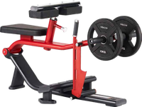 Appareil de fitness commercial pour soulevé de mollets – Cible les muscles : Gastrocnémis, Soleus